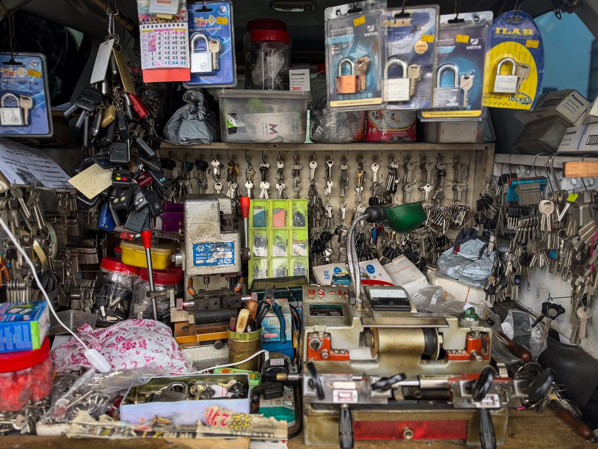 Rising rents could not stop this locksmith from earning a living