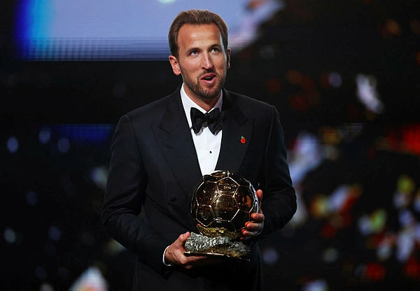 Kane wins first Ballon d’Or, ending England’s 25-year wait