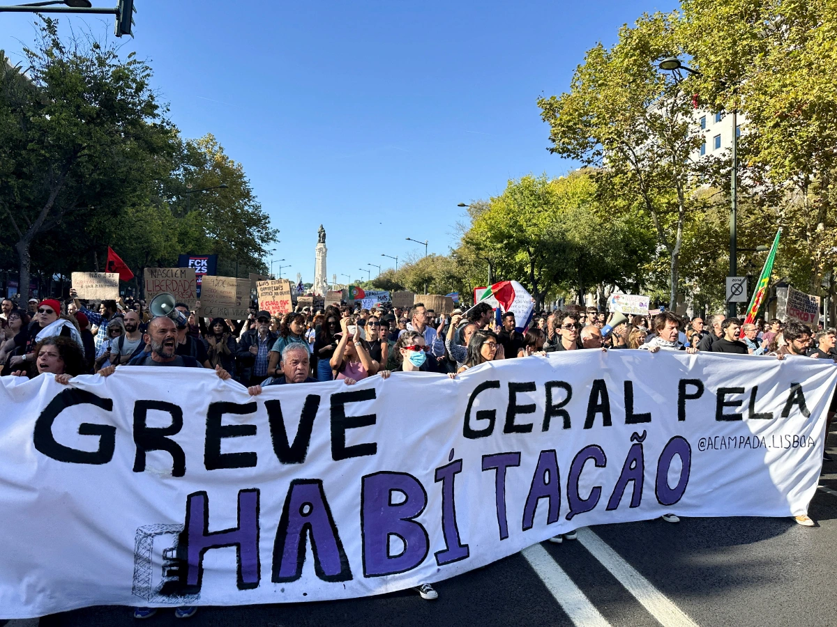 Demonstrators wounded as Portugal police clear housing protest camps