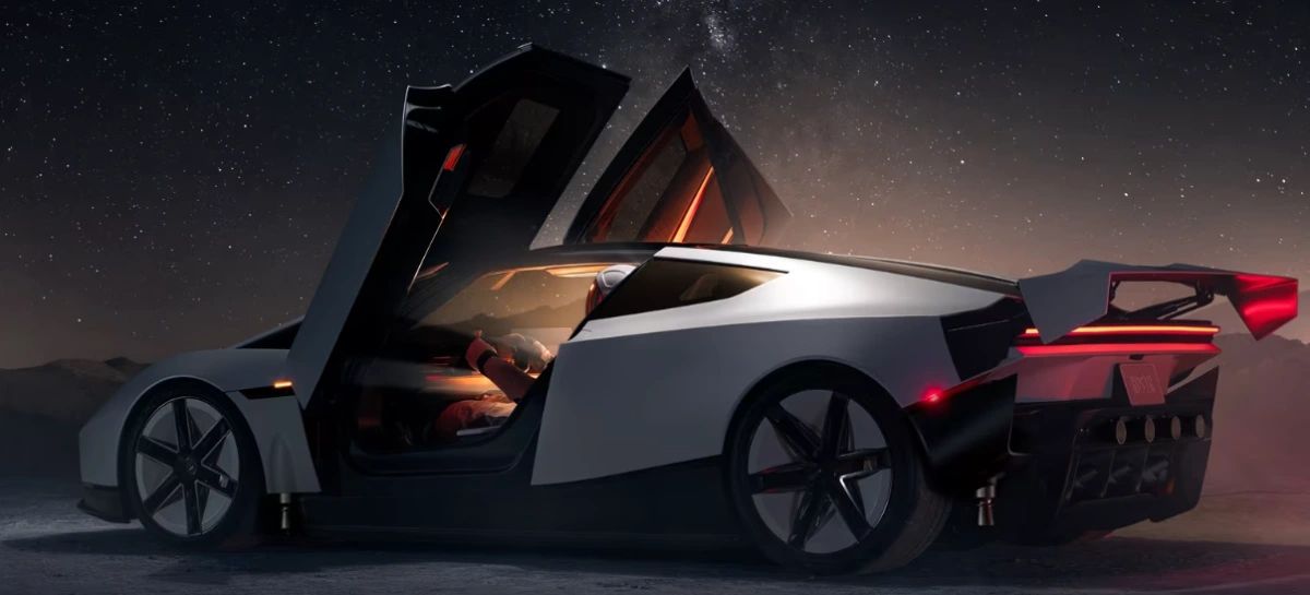 Rocket thrusters and a kickflip: Tesla unveils radical new Roadster
