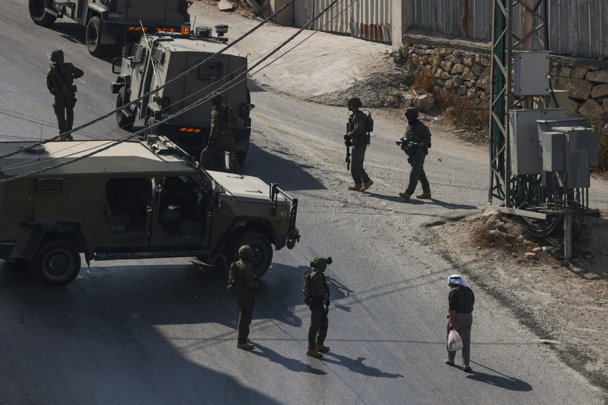 Image from: Israel launches multi-day West Bank operation after two soldiers killed
